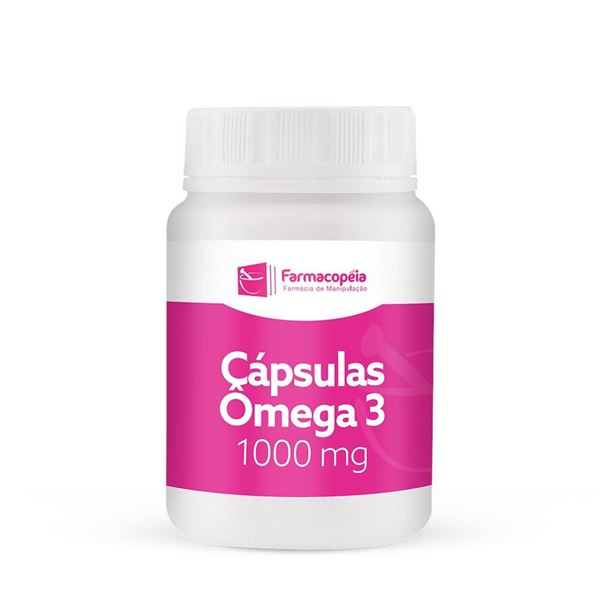 Cápsulas Ômega 3 1000mg em Cápsulas