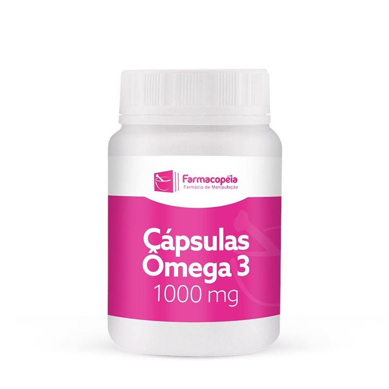 Cápsulas Ômega 3 1000mg em Cápsulas