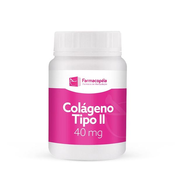 Colágeno Tipo II 40mg em Capsulas