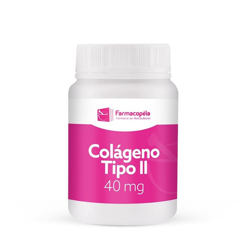 Colágeno Tipo II 40mg em Capsulas