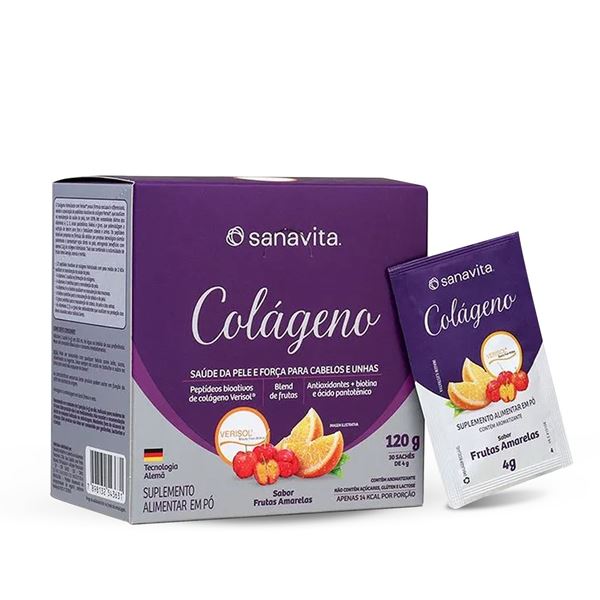 Peptídeos de Colágeno Verisol 30 Envelopes