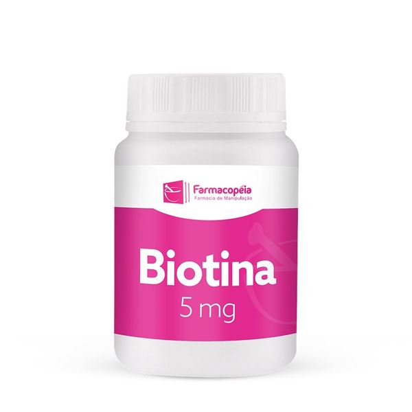 Biotina 5mg em Cápsulas