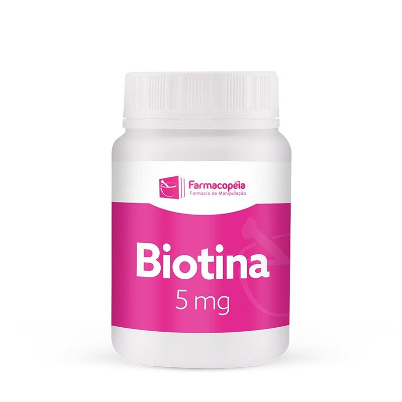 Biotina 5mg em Cápsulas