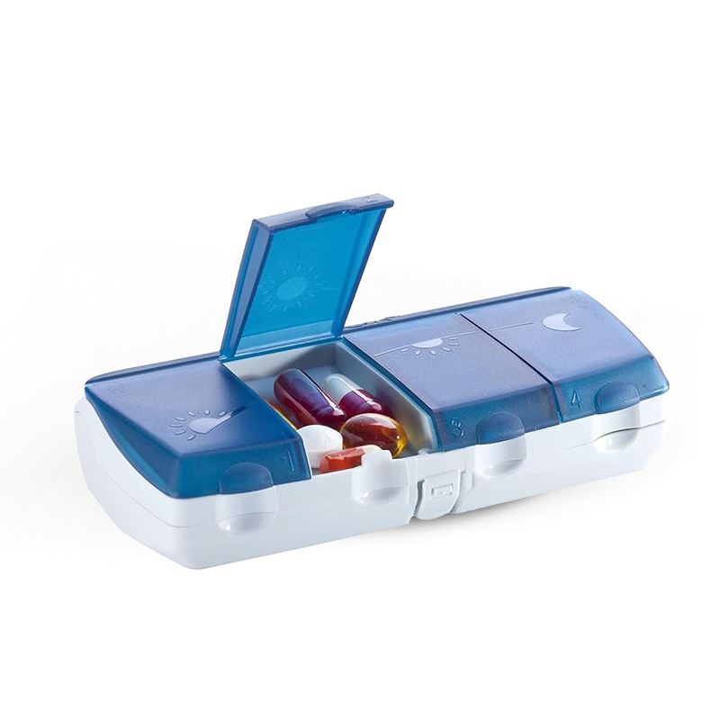 Porta Cápsula Comprimido Daily 4 Cavidades