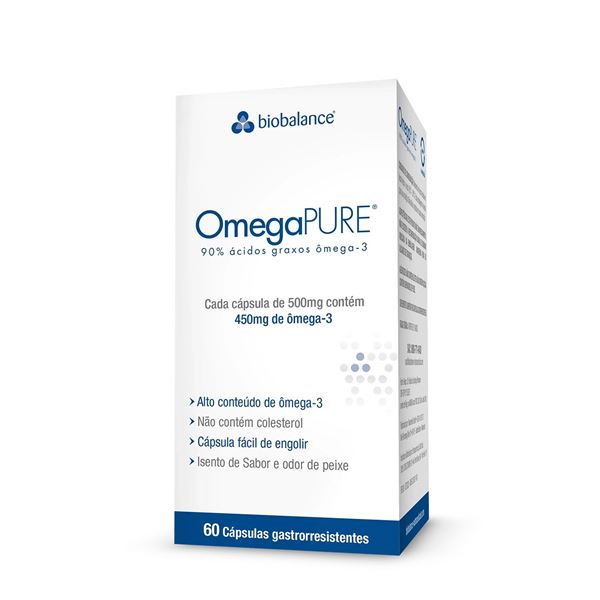 OmegaPure EPA/ DHA 500mg 60 Cápsulas Gastrorresistentes