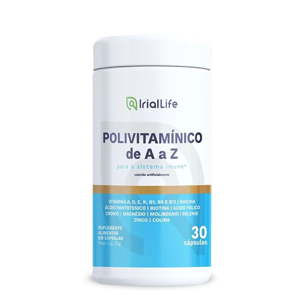 Polivitamínico de A a Z (Adulto) 30 Cápsulas