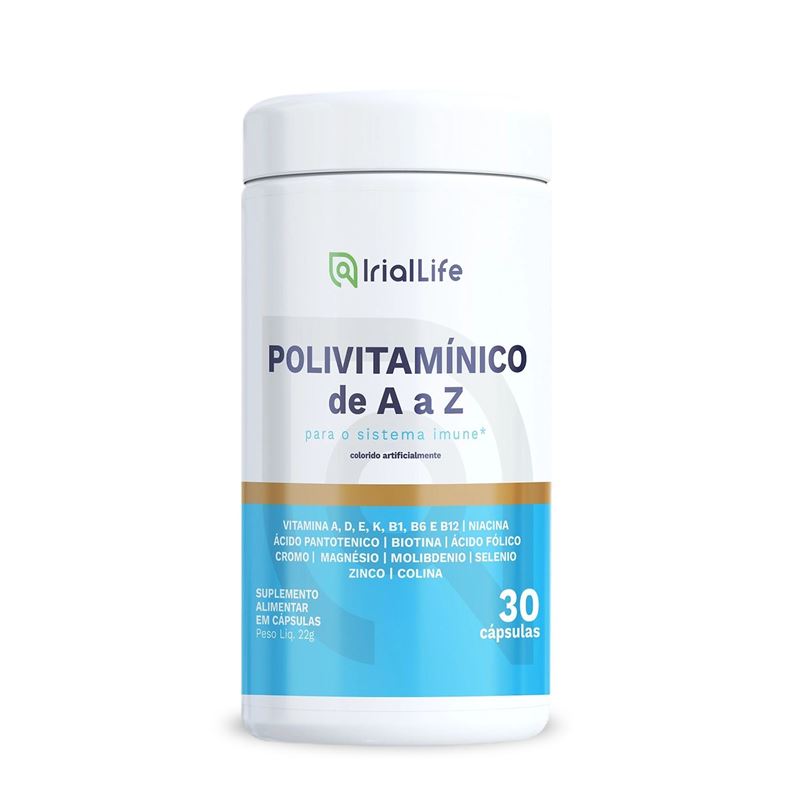 Polivitamínico de A a Z (Adulto) 30 Cápsulas