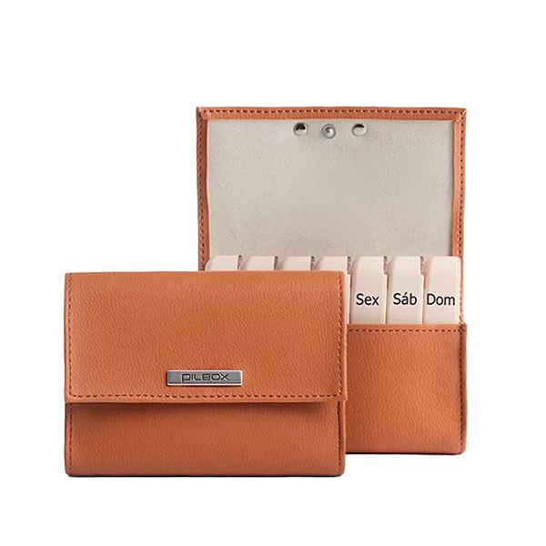 Porta Cápsula Comprimido Organizador Liberty Semanal  