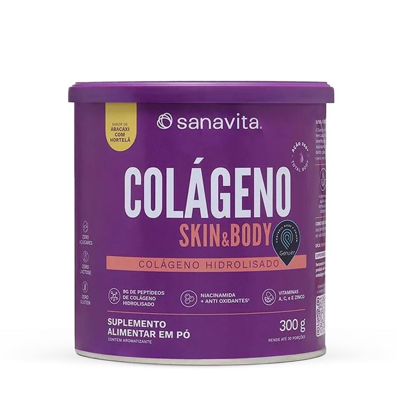 Colágeno Hidrolisado Skin Body 300g